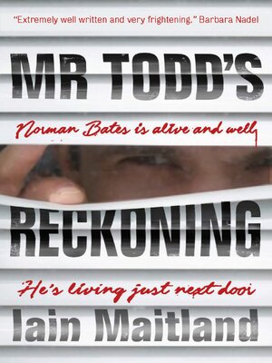 cover image of Mr Todd's Reckoning